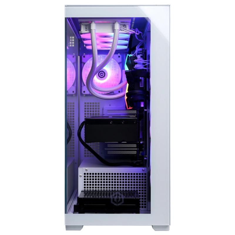 Gamer Supreme Liquid Cool Gaming Desktop, Intel Core Ultra 9 285K, 64GB, NVIDIA Geforce RTX 5080 16GB, 4TB SSD, White, SLC10780CPGV6 (Get Battlefield 6 with Purchase - See Instructions)