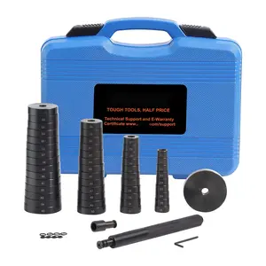 52 Pcs Bushing Press Kit For Transmission And Wheel Bearing Race And Seal Installation, Automotive Repair Tool Set With Universal Bushings, Bearing Race Extractor, Seal Driver, Installation Adapters, Steel Construction