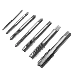 Portable Universal Hardware Tool Set, 2 Sets Combination Set Including 7 Specifications Alloy Thread Tap, Durable and Widely Used Tool Set for Handyman, Hand Tools