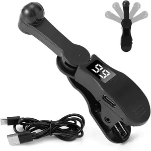 Smart Phone Auto Clicker, Speed-Adjustable Mobile Phone Screen Autoclicker Likes Tap with Anti-Slip Clip Universal Fast Click Tool for Short Videos Live Stream Social Media Tasks Game(Black) Digital Cellphone Smartphone Electronic Cable