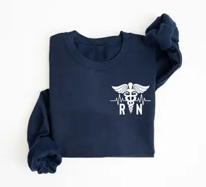 Registered Nurse RN Sweatshirt, RN Nurse Sweatshirt, Nurse Sweater, RN Nurse Shirt, Nurse Gift, Nurse Appreciation Clothes