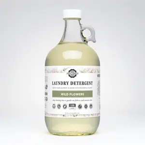CLEARANCE | Laundry Detergent | Wild Flowers | Half Gallon Glass
