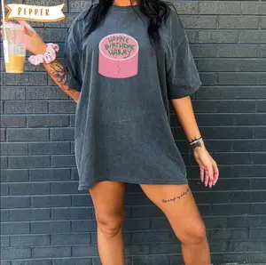 Happee Birthdae Harry Comfort Colors/Gildan T-Shirt, Gift for Wizarding World Fans, Wizard Tee, HP Gift