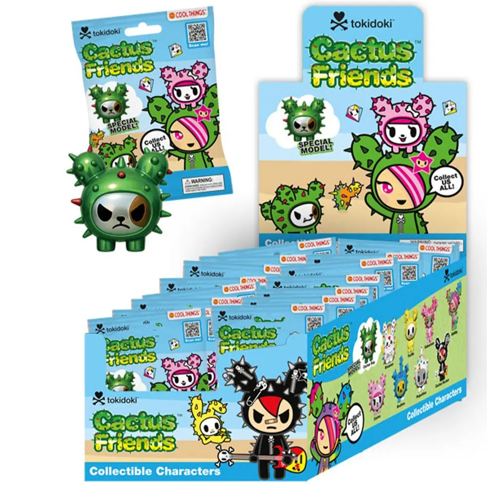 1/3/6/PCS Official Tokidoki Cactus Friends Blind Box 3D Vinyl Figures,  Collectible Figurines, Cute Dripping Style PVC Miniatures, Mystery Toy  Figures for Adults, Desktop Ornament, Figurine Collectibles - TikTok Shop
