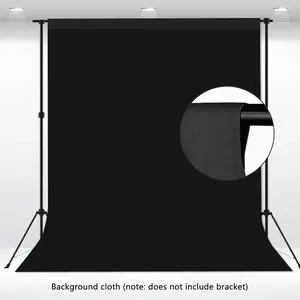 Portable Background Cloth 2-3m/78.74-118.11 Inches, Easy to Install, Multifunctional, Multiple Colors Available, Ideal for Photography and Live Streaming