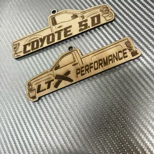 Wooden Car Ornaments