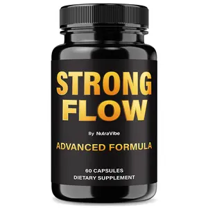Strong Flow Capsules- Advanced Formula 1000mg Dietary Supplement with Natural Ingredients for Health & Wellness