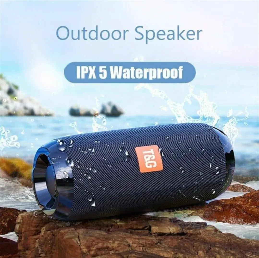 TG117 Portable Bluetooth Speaker TWS Pairing, Fabric Design