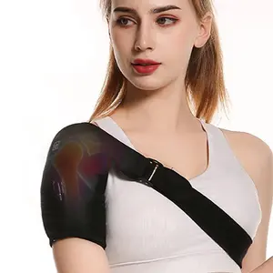 Electric Heated Shoulder Strap, Adjustable Temperature Shoulder Heating Pad, Rechargeable Shoulder Care Appliances for Women & Men, Adjustable Shoulder Brace