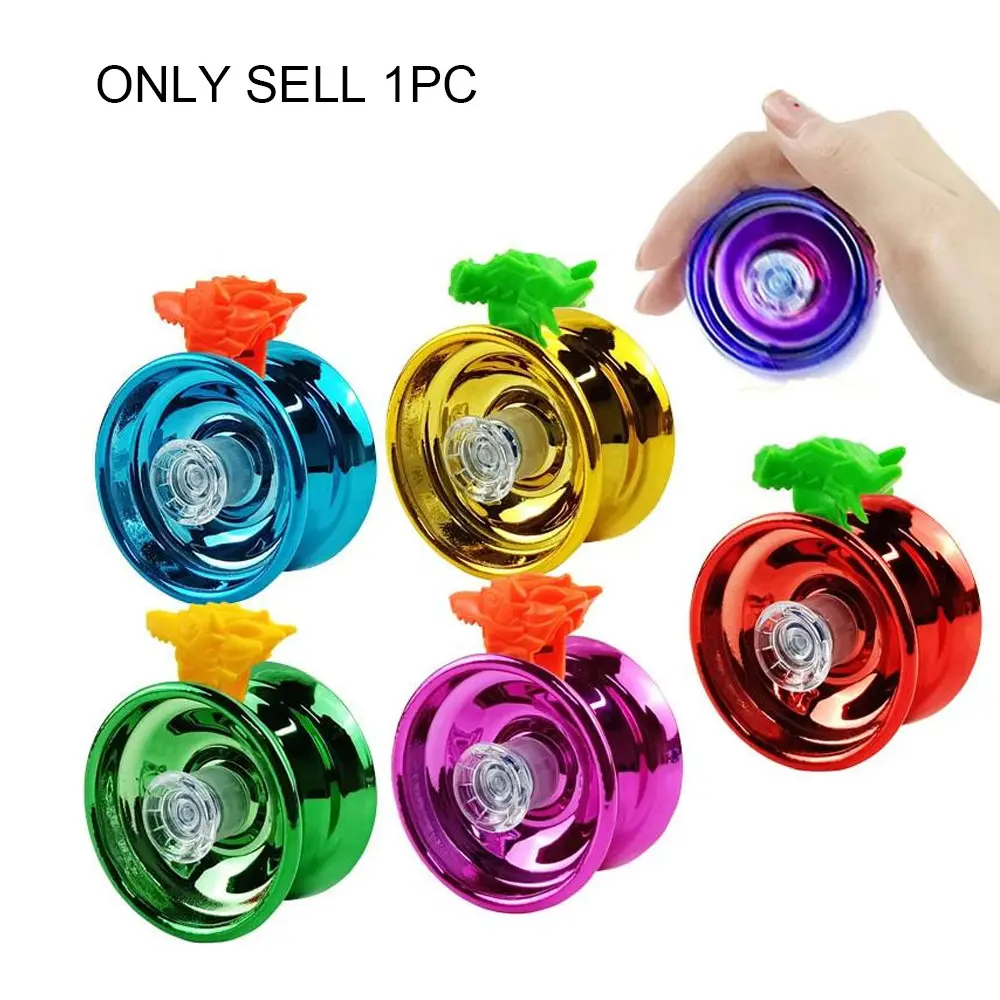 Aluminum Alloy Durable Yo-Yo for Beginners and Professionals, Competitive Yo-Yo Toy for Kids and Adults, Includes Accessories, Fun Gift for Boys and Girls, Yoyos