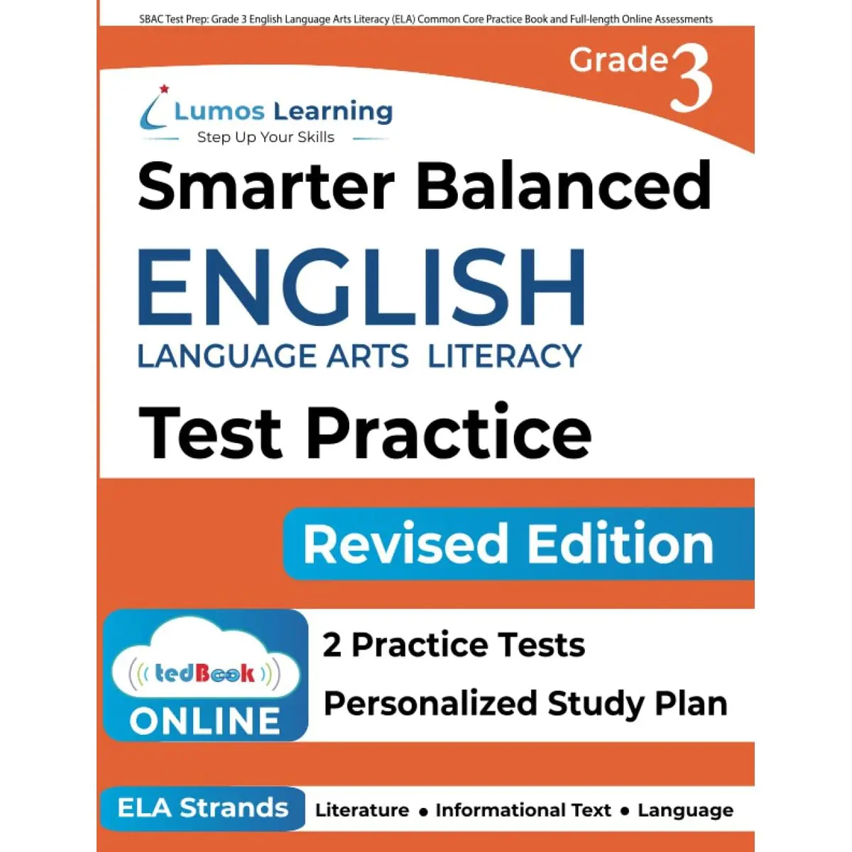 SBAC Test Prep: Grade 3 English Language Arts Literacy (ELA) Common ...