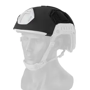 Krydex Tactical Helmet Cover for FAST Helmets Size M L XL Maritime Airsoft Paintball with Hook & Loop Tabs and Para-cord Points