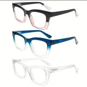 Fashionable Frame Anti-Blue Light Reading Glasses for Men and Women