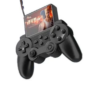 Handheld game console with classic nostalgic Russian Mario games, rechargeable, dual-player, large-screen gaming console