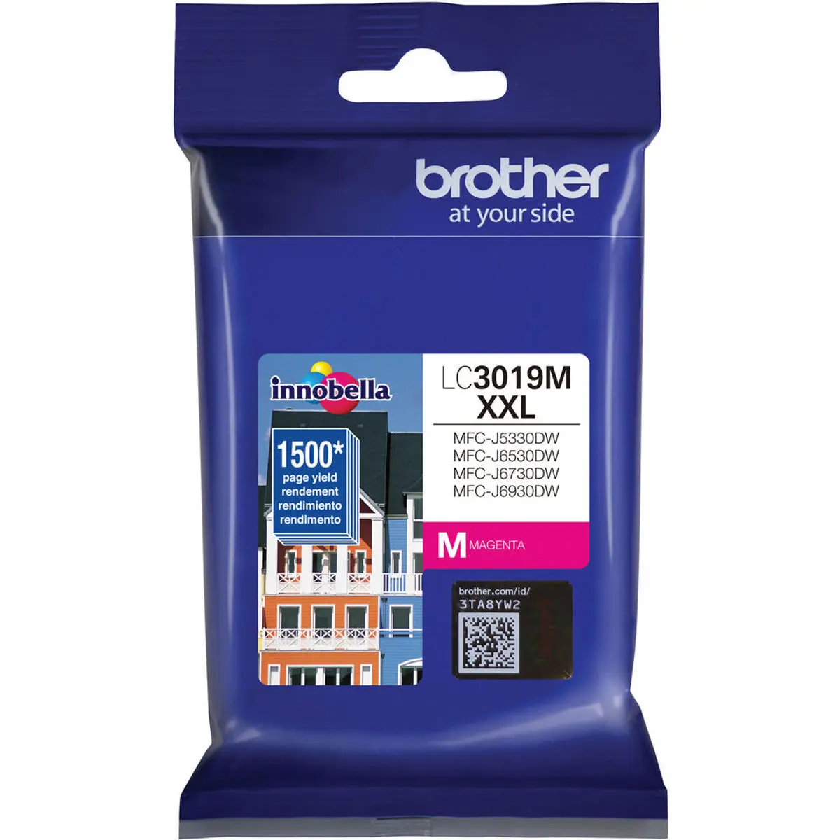 Brother Magenta Super High Yield XXL Ink-Jet Cartridge for MFC-J5330DW, MFC-J6530DW and MFC-J6930DW Printer, 1500 Page Yield