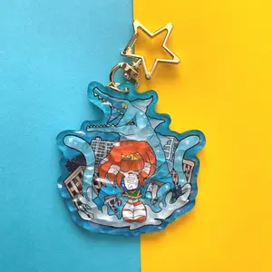 Sonic Adventure Tikal Chaos Ripple Acrylic Keychain