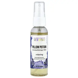 Aura Cacia Pillow Potion, Aromatherapy Mist, Relaxing , 2 fl oz (59 ml)
