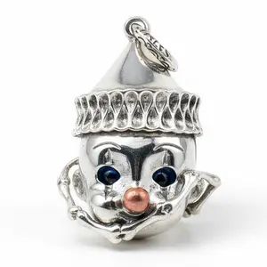 Clown Pendant: Retro Whimsical Design Perfect gift