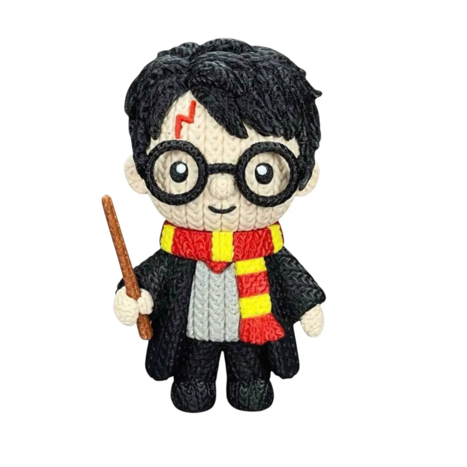 Harry Potter Knitted Figurine - Inspired 3D Printed Collectible