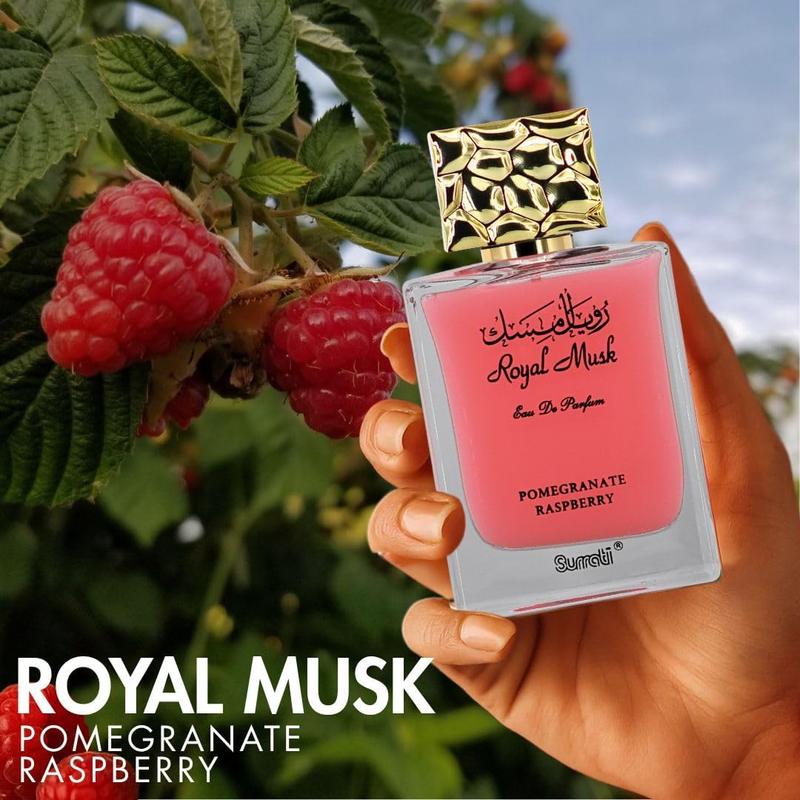 omegranate Raspberry Eau de Parfum for Women 100ML | Long Lasting Arabian Perfume Spray with Pineapple & Fruity Notes