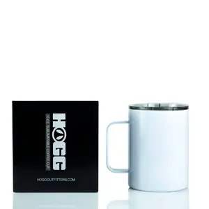 Hogg 10oz Sublimatable Coffee Cup - Ideal for Coffee Lovers