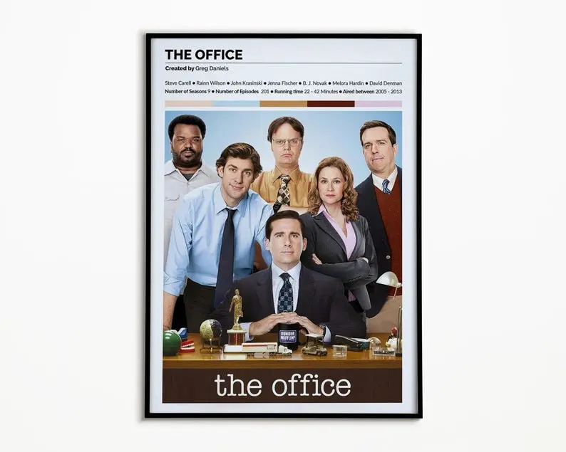 The Office | The Office Poster | Minimalist Poster | Vintage Retro Wall Decor | Flexible Sizes | Series Poster | Gift | Wall Art