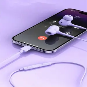 Wireless Bluetooth-compatible In-Ear Headphones Compatible with iPhone/iPad Lightning Connector, Music & Call Functionality, Fits iPhone Models