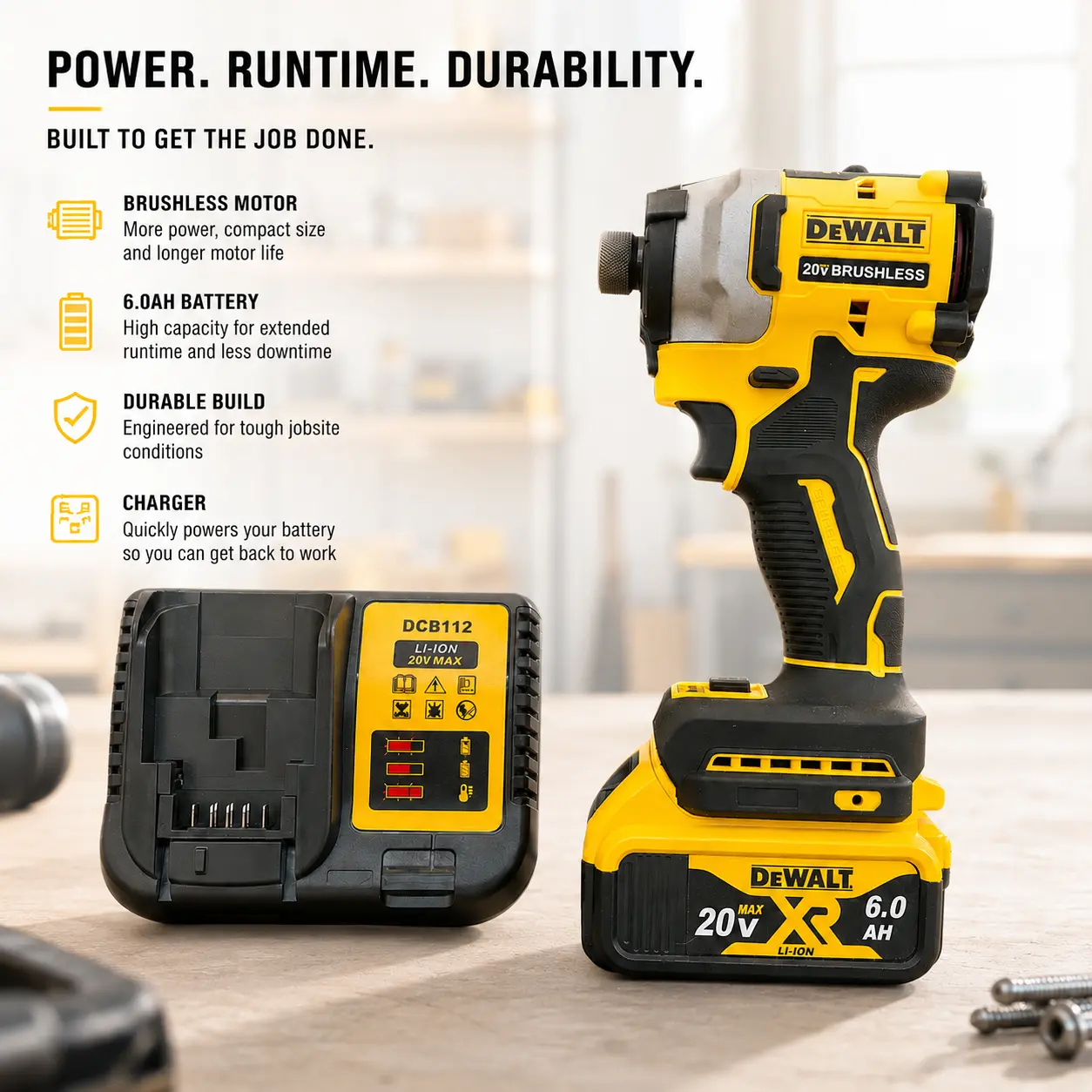 DeWalt DCF850 Brushless Multitool, Electric Drill for Car Repair (Tools & Hardware, Hand Tools Accessory)