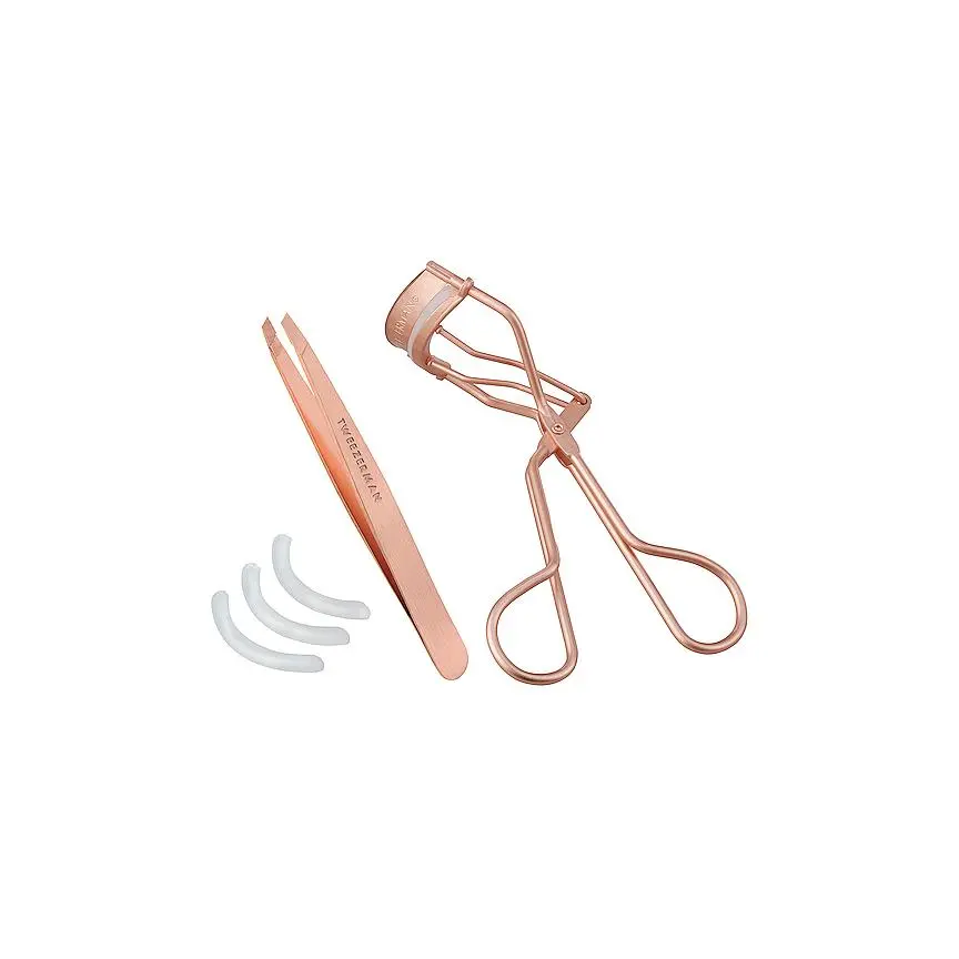 TWEEZERMAN Brow And Lash Gift Set in Rose Gold