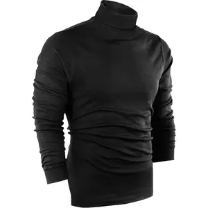 Utopia Wear Men's Turtleneck Sweater Slim Fit, Lightweight UPF 50+ Pullover