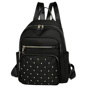 Women's New Diamond Shape Large Capacity Backpack Travel , School Supplies, Fashion All Casual Bag Oxford Cloth Women Backpack, Duffel Bag, School Backpack, School Bag, Backpack For School, Back To School Backpack, Big Backpack