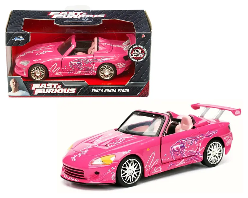 Jada 1:32 Suki’s 2001 Honda S2000 Pink Fast & Furious
