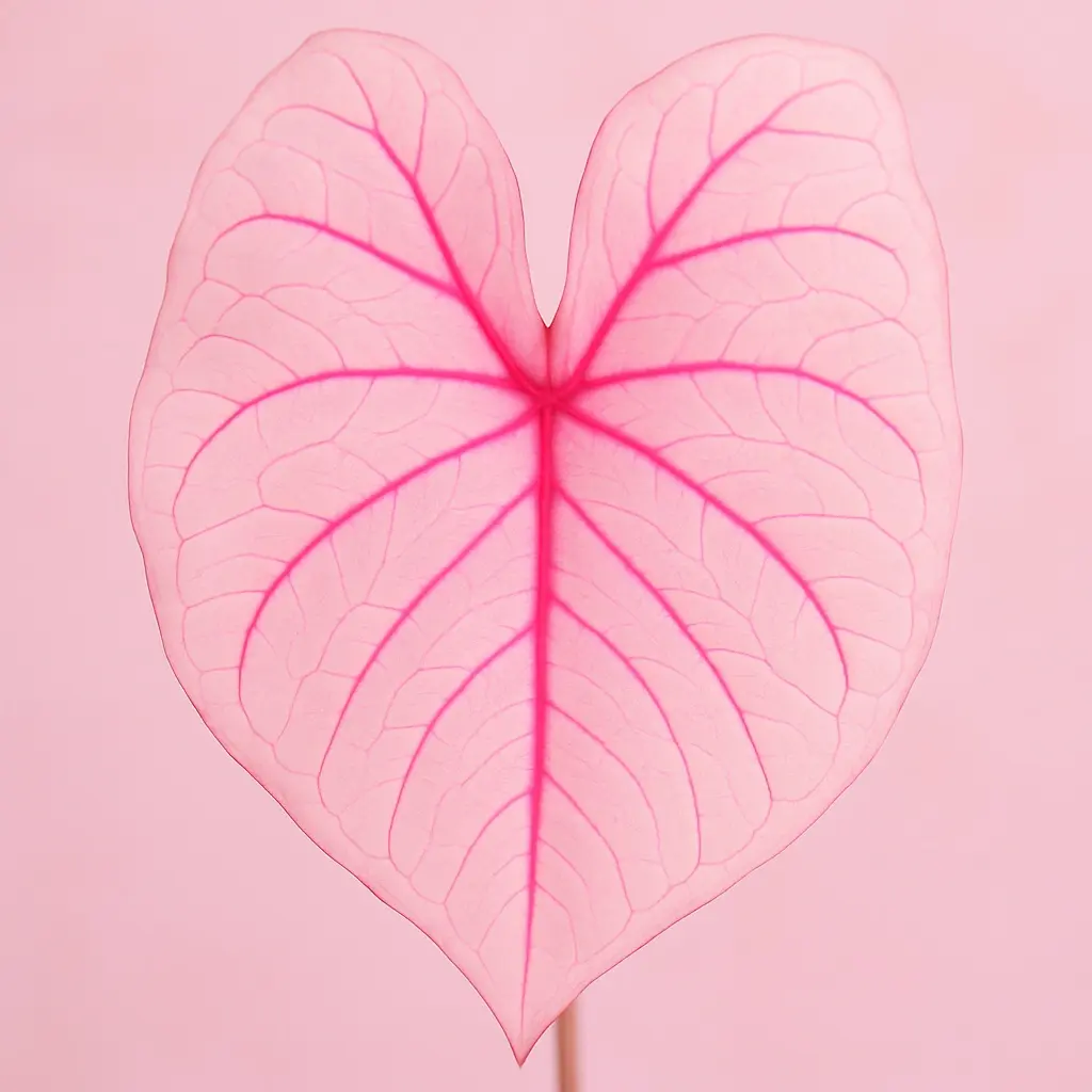 CZ GRAIN 6 Pinky Swear Caladium Bulbs for Planting - Perennial Hosta Elephant Ears Fancy Variegated Houseplant Easy to Grow Container or Garden Setting