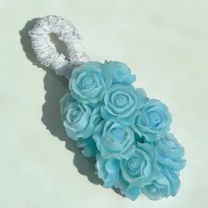 Handmade Macaron Rose Grape Soap, Natural and Gentle Formula, Multi-purpose Cleaning, Perfect Gift and Bathroom Decoration