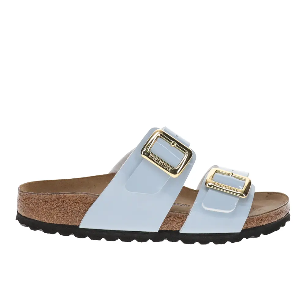 BIRKENSTOCK Womens Sydney Luxe Buckle Casual Sandals Casual - Blue