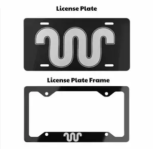 King Ranch License Plate, License Plate Frame, King Ranch Style Front Tag Plate for Trucks and Cars, Front Tag Plate with Matching Frame, Truck Accessories, Gift