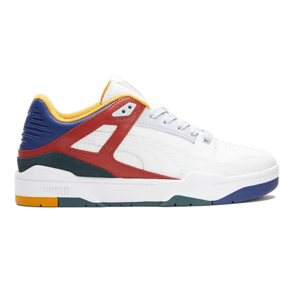 PUMA Mens Slipstream New Heritage Lace Up Sneakers Shoes Casual - White