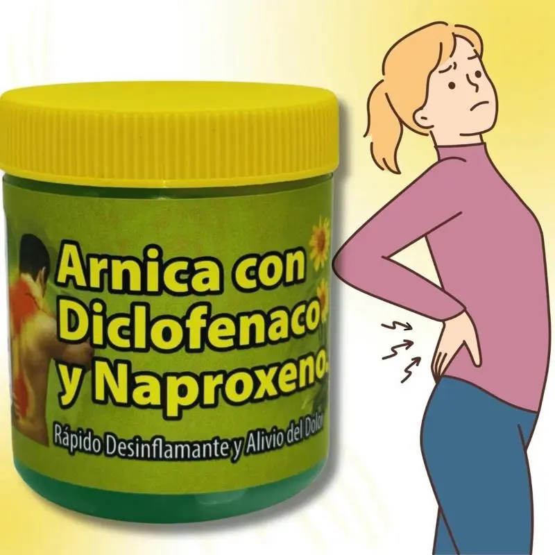 Arnica Muscle Gel Balm (4.23 oz/120 g) - Natural Muscle Care Body Care Herbal Formula, Pain & Ache Relief, Massage and Recovery Improved Recovery Formula, Full-Body, Soothing