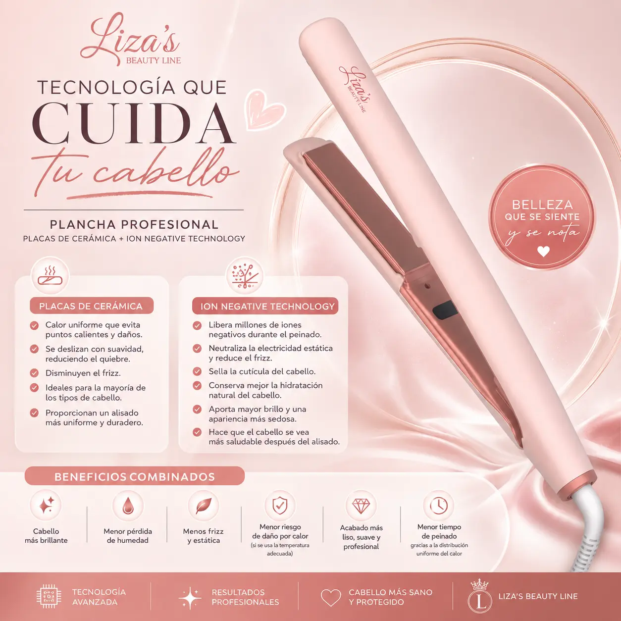 Liza's Beauty Line - Legacy Pro Straightener