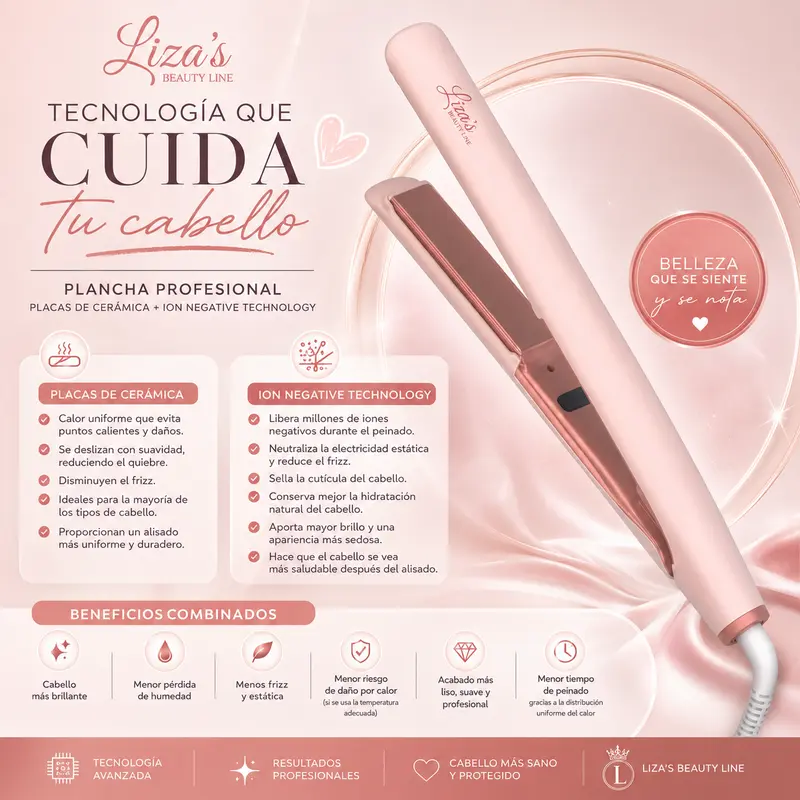 Liza's Beauty Line - Legacy Pro Straightener