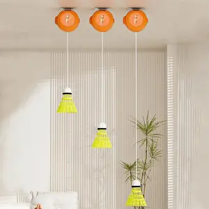 Hurry! Glow-in-the-Dark Badminton Rebound Training Tool. Adjustable for Personalized Solo Training. Enhance Your Skills Anytime, Anywhere.