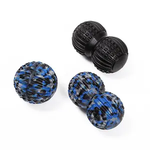 Yoga Exercise Fascia Ball Peanut Massage Ball Double Ball Shoulder Neck Sole of Foot Relaxation Ball Home Fitness Equipment Body Care