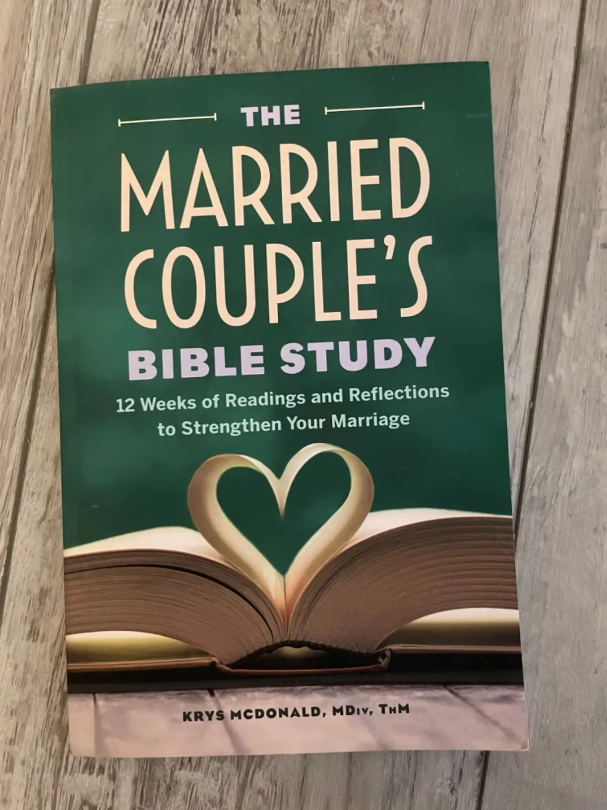 The Married Couple's Bible Study: 12 Weeks of Readings and Reflections to Strengthen Your Marriage Paperback – January 17, 2023