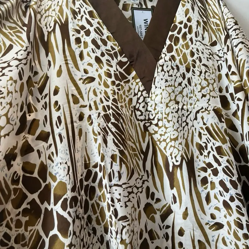 Plus Size Kaftan Dress for Women - Casual Design, Versatile for Home, Spring, Summer, Beach Vacation