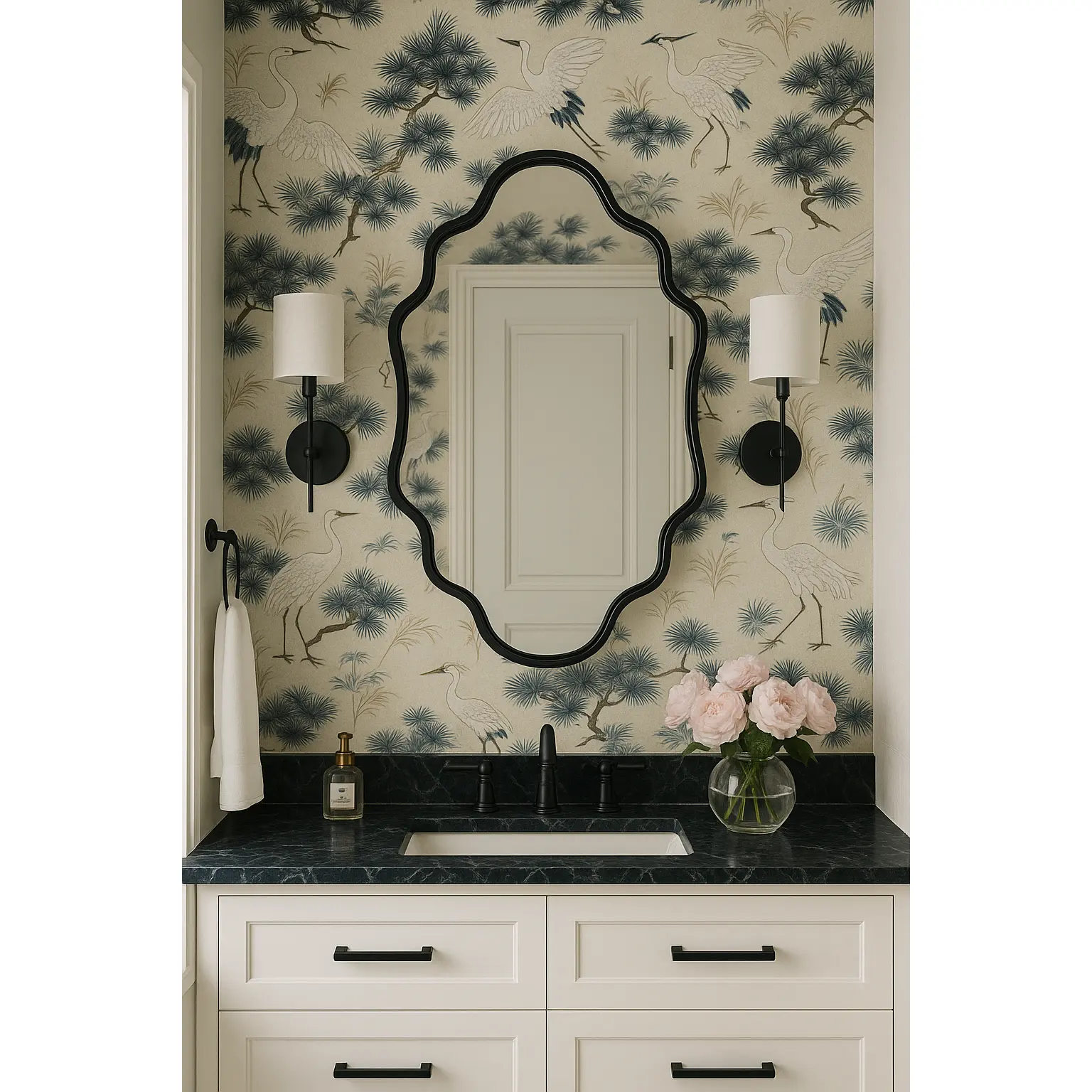 Dubai Irregular Wall Mirror - Luxury Asymmetrical Design | Alpken