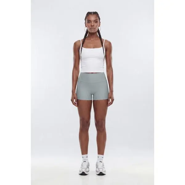 AirSculpt™ 3" Mid Rise Biker Short - Steel