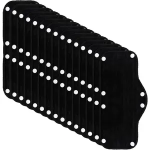 15 count Hard Hat Sweatband, Cotton Hardhat Sweatbands, Reusable Hard Hat Snap on  Band Liner Absorber Terry Sweatband