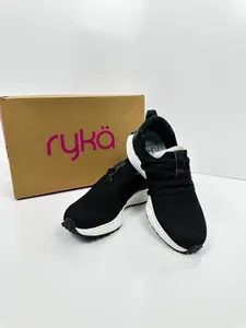 Ryka Womens Jumpstart Slip On Sneaker Black 9 M