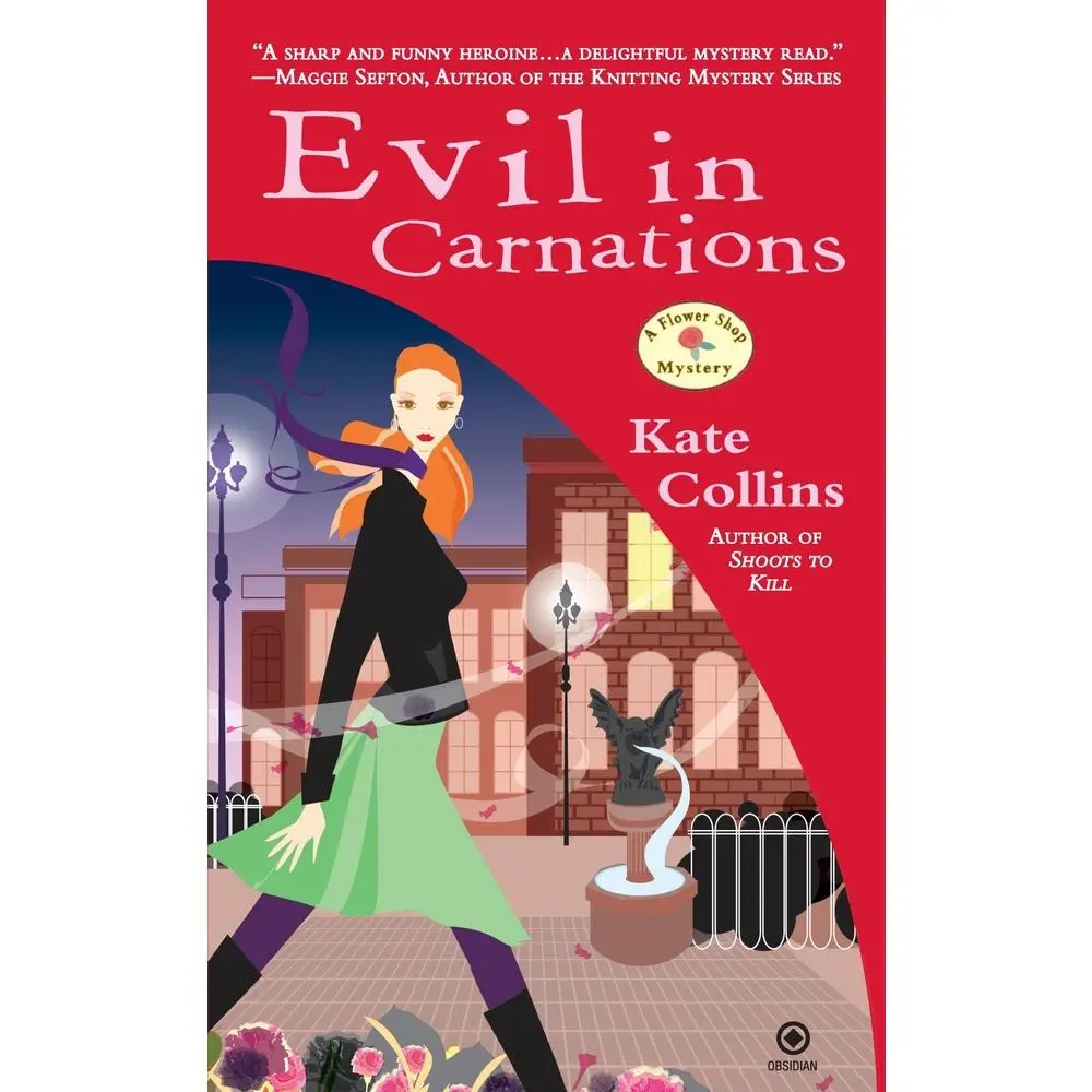 USED Book - Evil in Carnations by Collins, Kate (Mass Market Paperback) - english