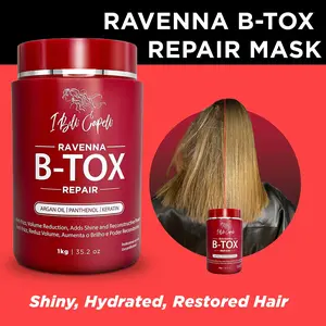 I Belli Capelli Ravenna B-tox Repair Mask Hair Rejuvenation Anti-frizz 1kg/35.02 oz Keratin Argan